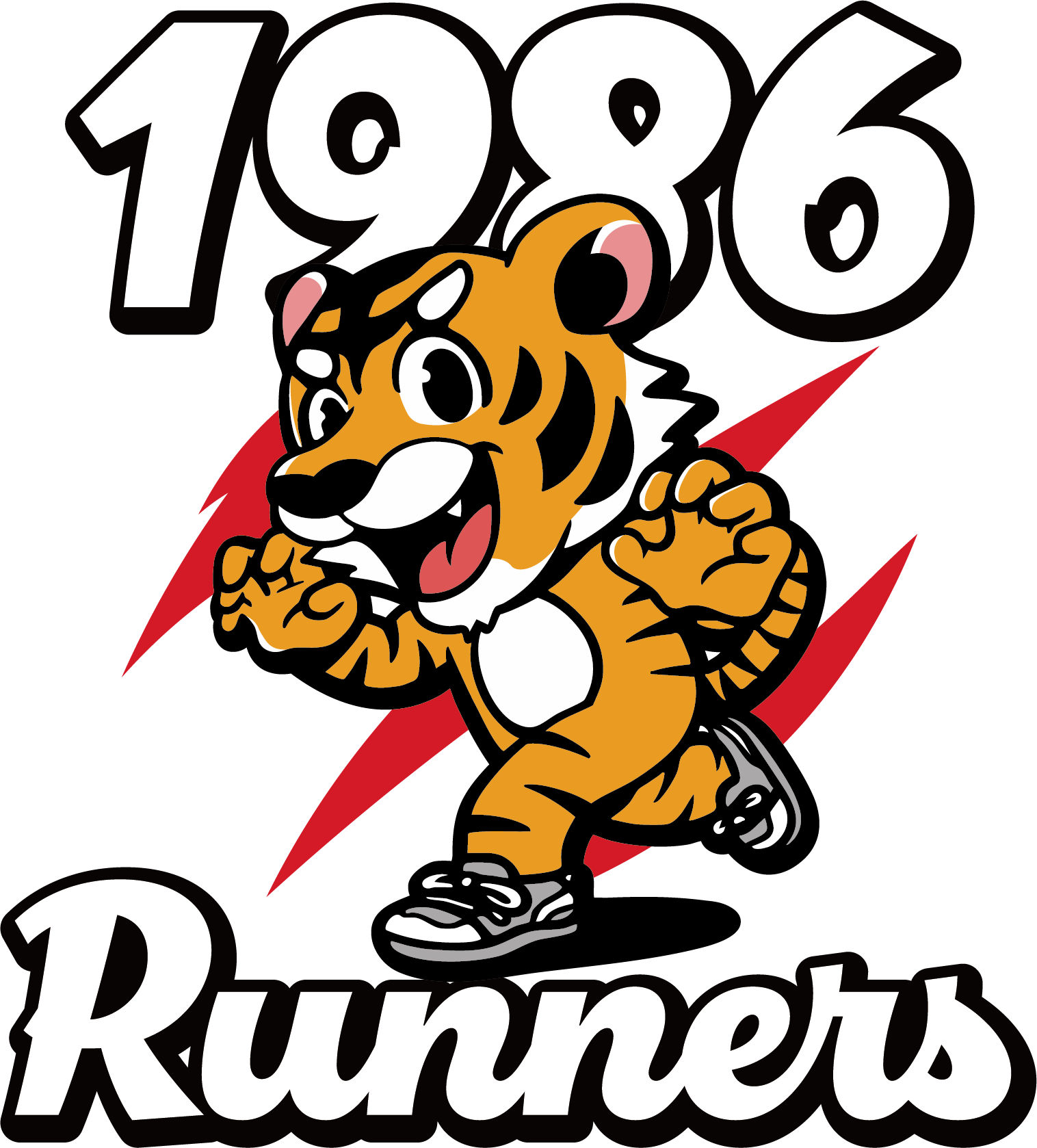 1986 Runners 로고